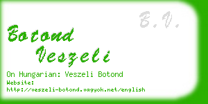 botond veszeli business card